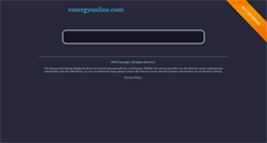 Desktop Screenshot of entergyonline.com