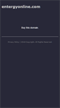 Mobile Screenshot of entergyonline.com